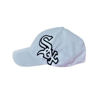 47 Brand Chicago White Sox MLB Baseball Cap Hat Flexfit L XL White Black